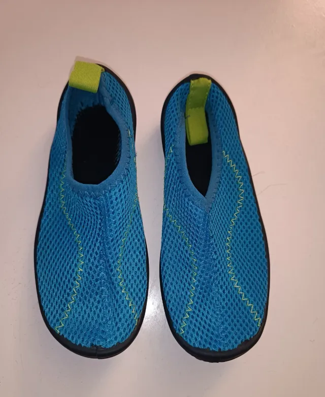 Zapatillas agua niño azul talla 28-29