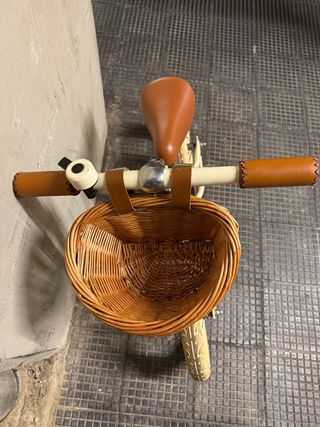 Bicicleta de equilibrio Banwood color crema