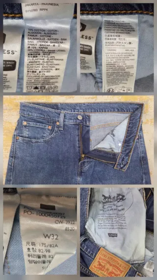 Levi'S Lote 512 Lo-Ball Talla W32 L34