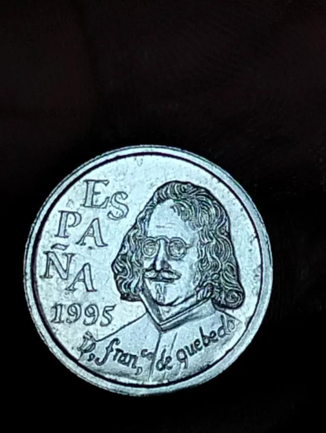 Moneda 10 Pesetas España 1995 Quevedo