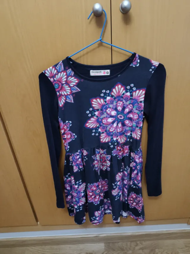 Vestido Desigual estampado floral 11/12 años