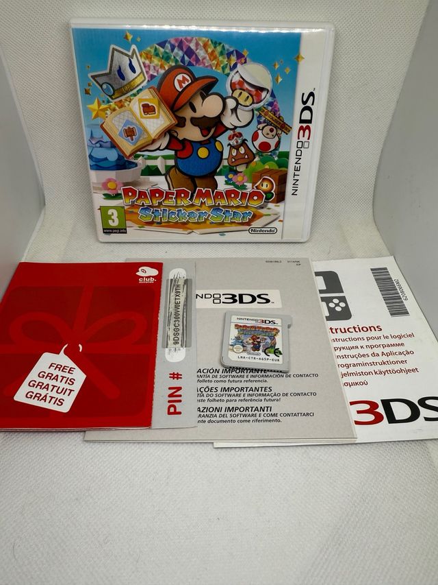 Paper Mario Sticker Star Nintendo 3DS