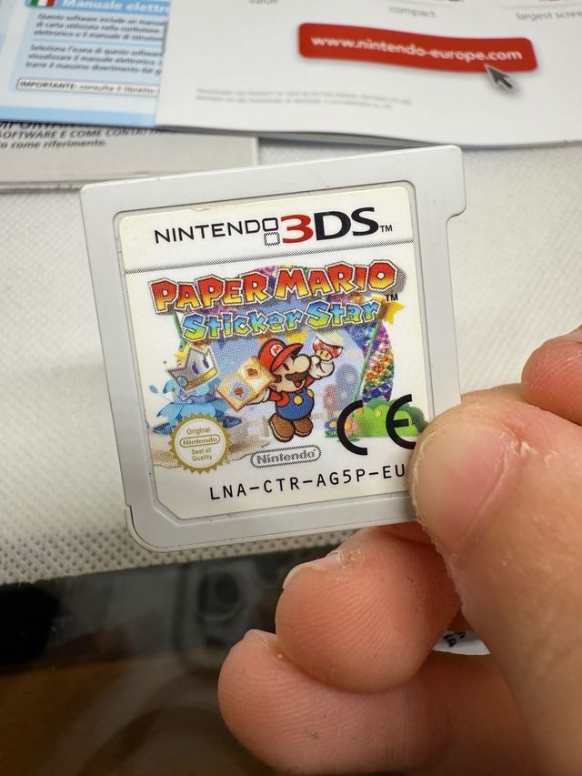 Paper Mario Sticker Star Nintendo 3DS