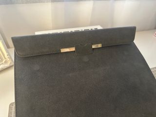 Funda portátil o tablet + neceser gris