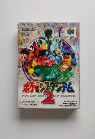 Pokémon Stadium 2 Nintendo 64 giapponese 