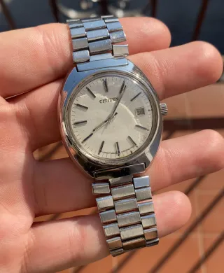 Reloj Citizen Automático Vintage Plata