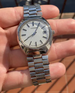 Reloj Citizen Automático Vintage Plata
