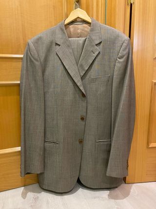 Traje de chaqueta hombre gris