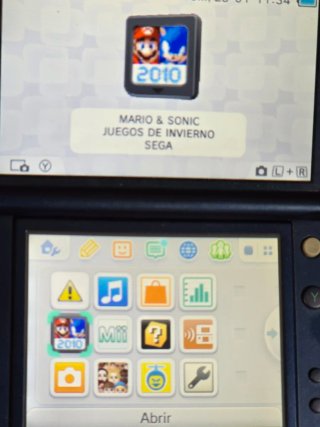 Mario e Sonic Giochi Invernali DS Español