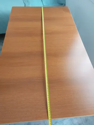 Mesa camilla tela floral marrón