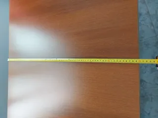 Mesa camilla tela floral marrón