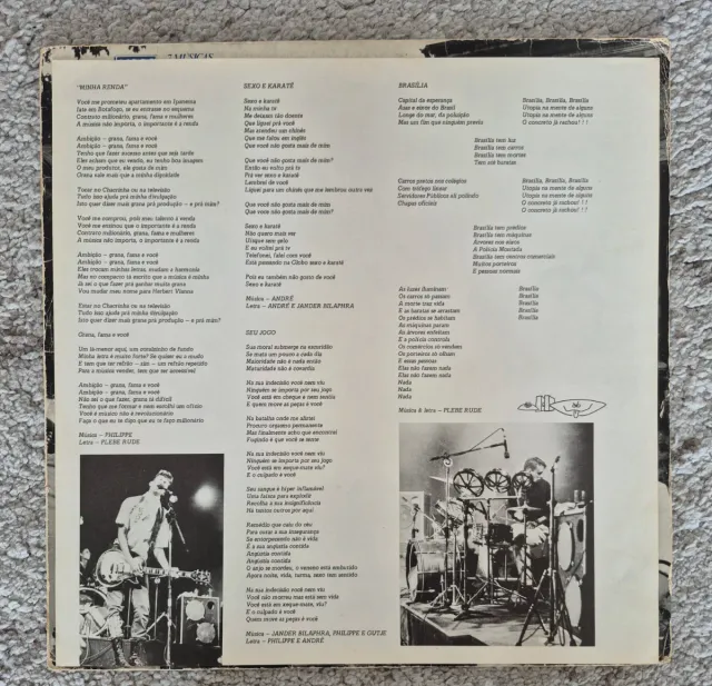 Lote 2 vinilos Pop-Rock Brasileño