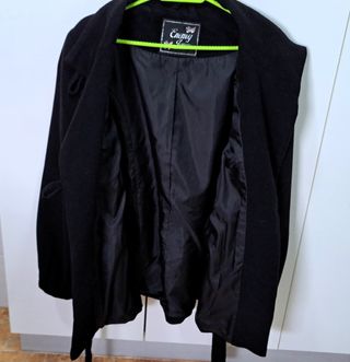 Chaquetón negro mujer Enemy Jeans