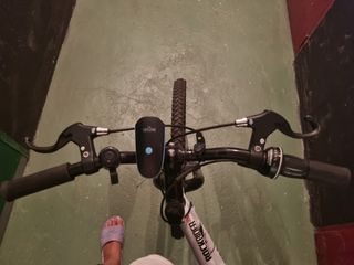 Bicicleta BTWIN blanca