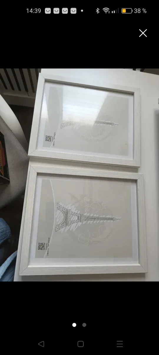 2 Supletorios Tendedero Ropa y dos Marcos blanco s