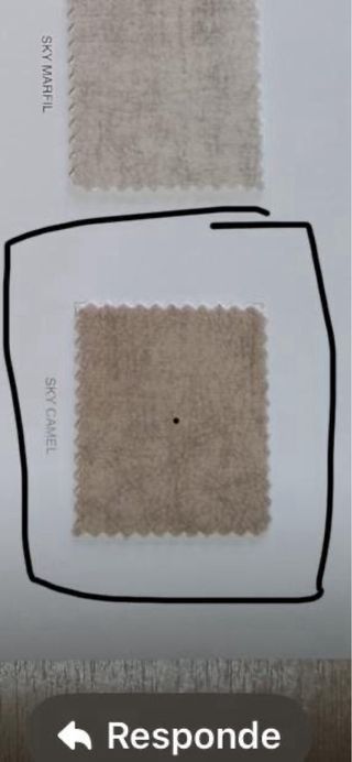 2 Sofás 3 plazas modelo Villa color camel