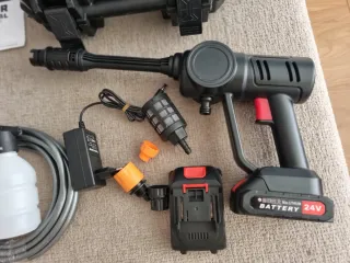 Hidrolimpiadora a batería 24V