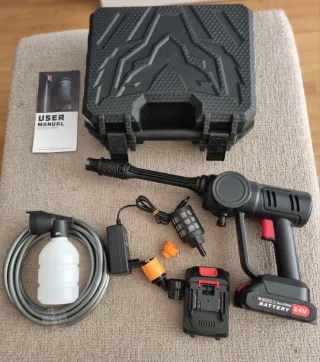 Hidrolimpiadora a batería 24V