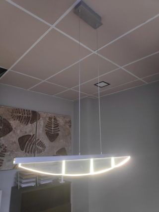 Lampara de techo LED de diseño arco