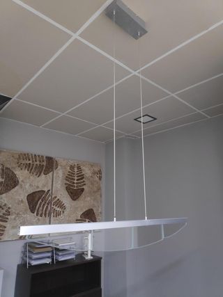 Lampara de techo LED de diseño arco