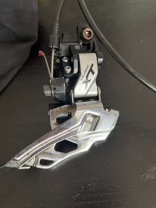 Desviador y Maneta Shimano XT 2 Platos