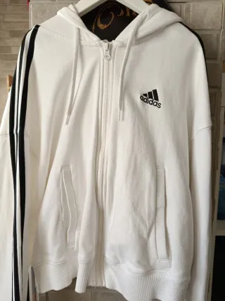 Chaqueta Adidas blanca talla XS