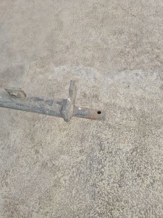 Enganche para remolque de coche a tractor(no homol