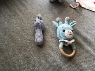 Lote Juguetes Bebé Elefante Peluche Sonajero