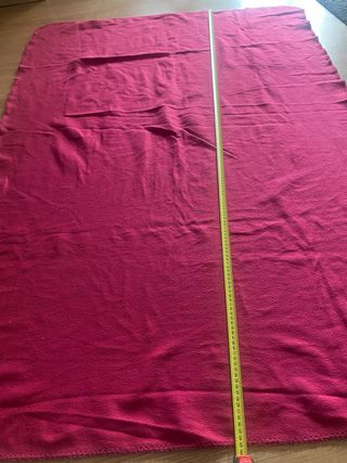 lote 3 mantas de polar rosas y moradas