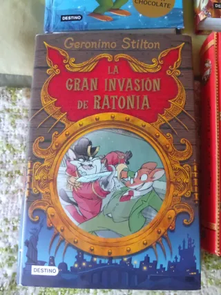 4 libros de Gerónimo Stilton