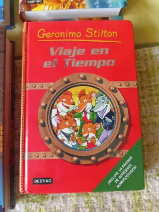 4 libros de Gerónimo Stilton