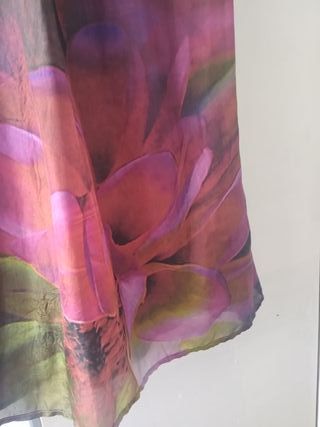 Vestido de fiesta estampado