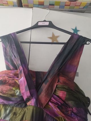Vestido de fiesta estampado