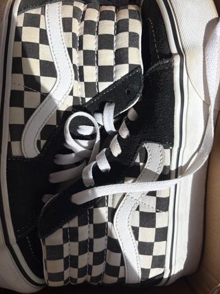 Vans cuadros