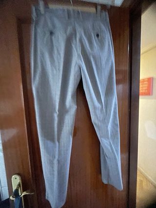 Pantalón de vestir Zara hombre gris