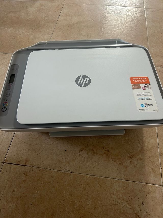 Impresora HP Multifunción Gris/Blanca