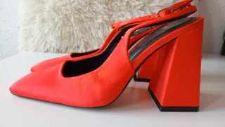 ZARA Zapatos Rojos Talla 36