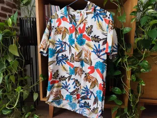 Camisa Zara Estampada Talla S