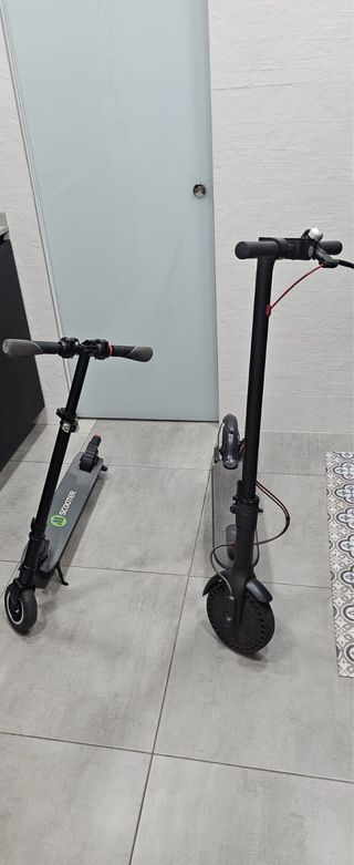 2 Patinetes Eléctricos Padres e Hijos