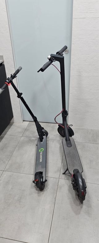 2 Patinetes Eléctricos Padres e Hijos