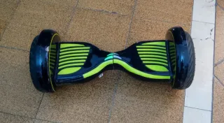 Hoverboard Patinete Eléctrico Negro y Verde