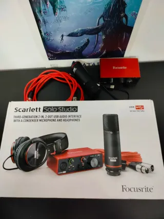 Focusrite Scarlett Solo Studio Kit