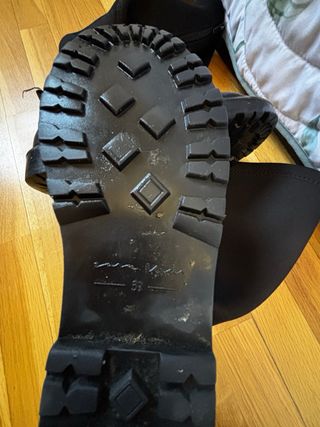 Botas altas niña talla 37