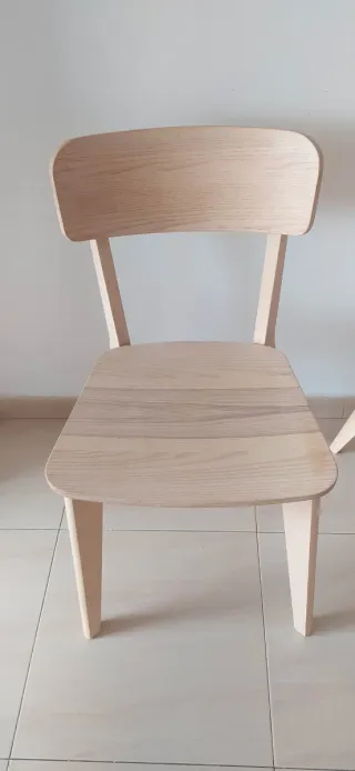 2 Sillas IKEA Lisabo Madera