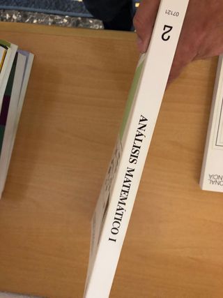 Análisis matemático I