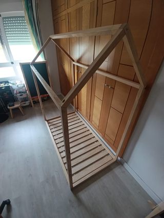 Cama Montessori Casita Madera