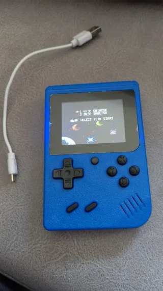 Consola Retro Azul
400 juegos.