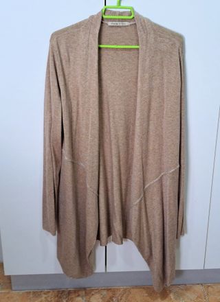 Chaqueta Beige Made in Italy Talla Única