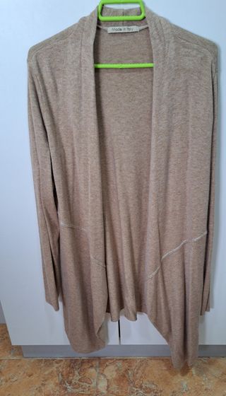 Chaqueta Beige Made in Italy Talla Única