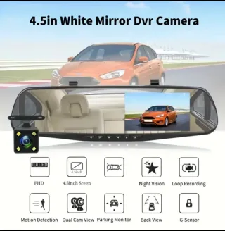 Cámara Espejo Retrovisor Dash Cam